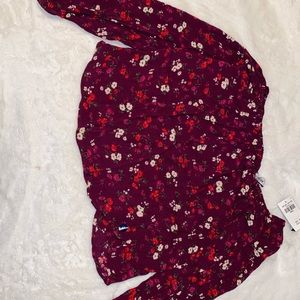 Floral off the shoulder Blouse